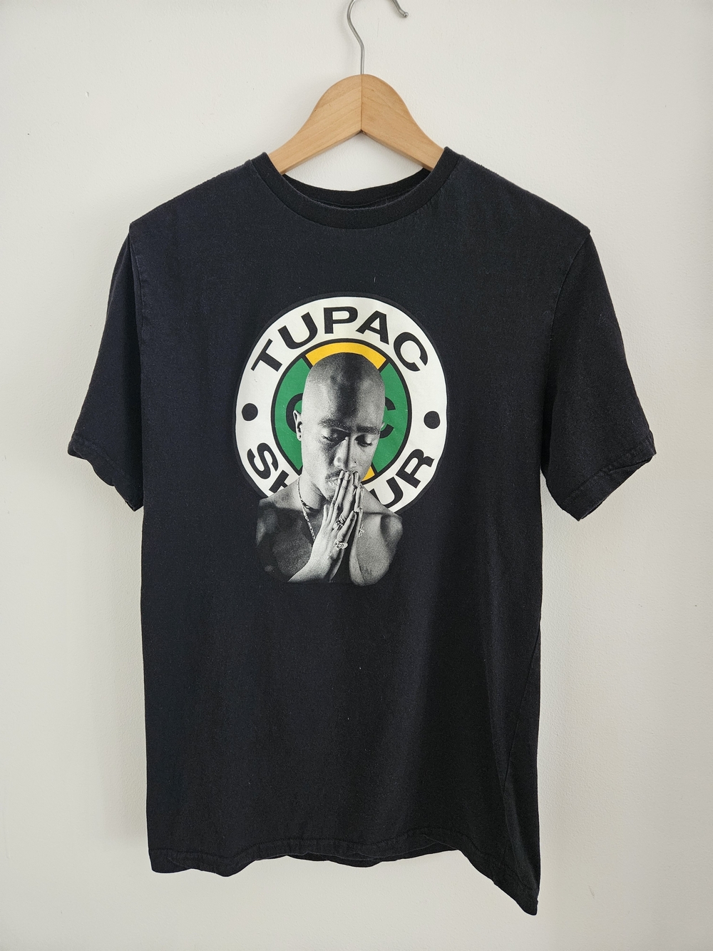 Cross Colours Tupac Shirt Medium Hip Hop Rap Streetwear
